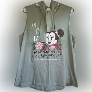 Walt Disney World Mademoiselle Minnie Epcot Tank Top Size X-Large